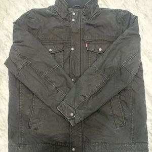 Levi's Dark Gray Military Jacket
